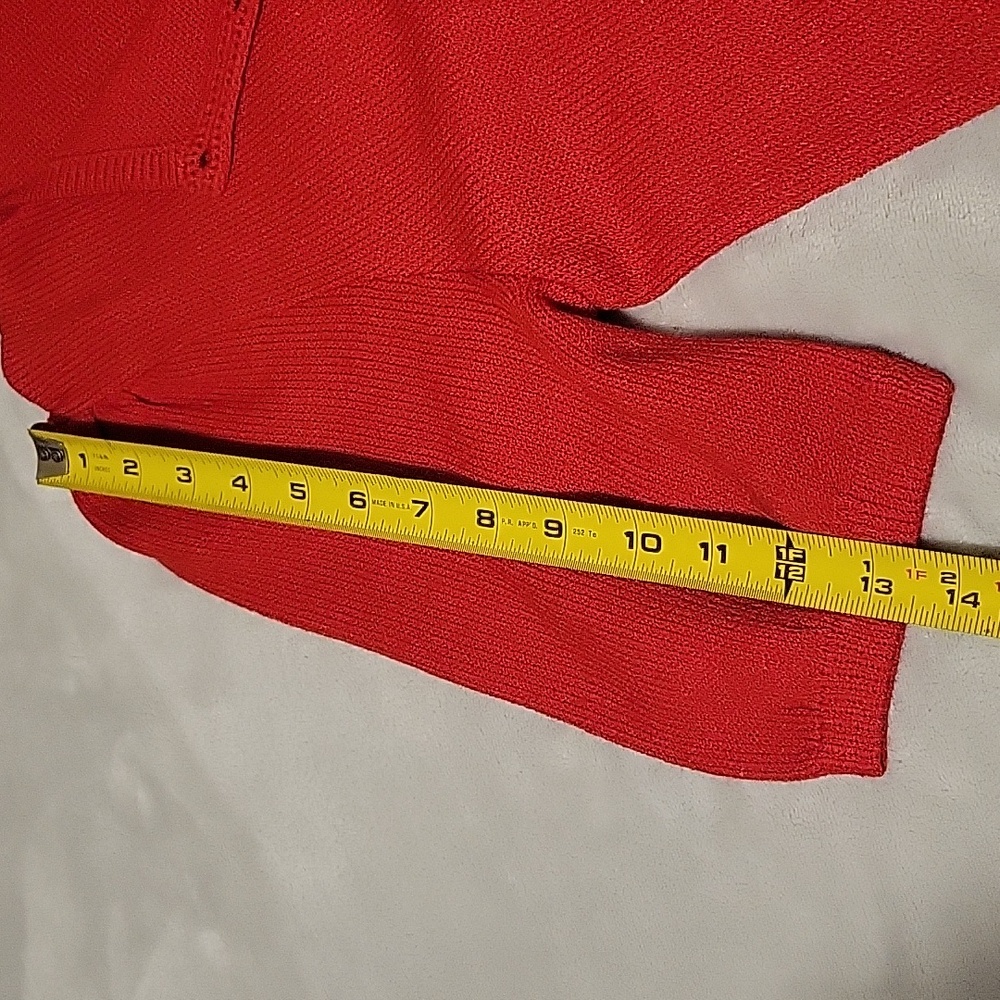 St John Marie Gray Red Wool Dress Large (see measurements) - Picture 9 of 12
